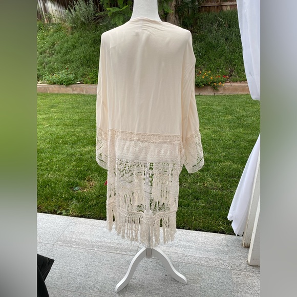 NWT Xhilaration BOHO top/ bathing suit cover up. - Picture 2 of 5